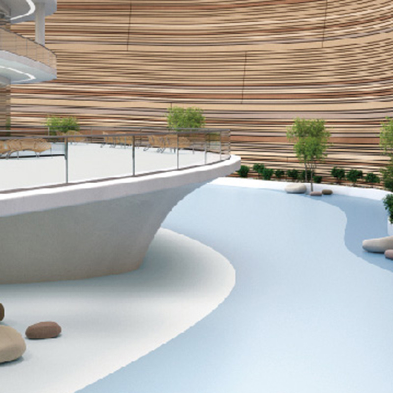 Rivestimento in poliuretano PUR pavimentazione omogenea